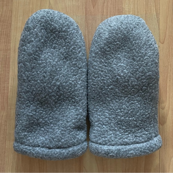 Eastern Mountain Sports Polartec Mittens Grey Size S - Picture 2 of 4